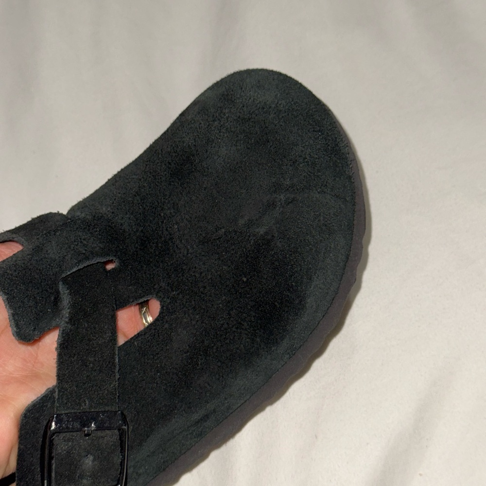 Birkenstock Black Suede Clog - Picture 3 of 5